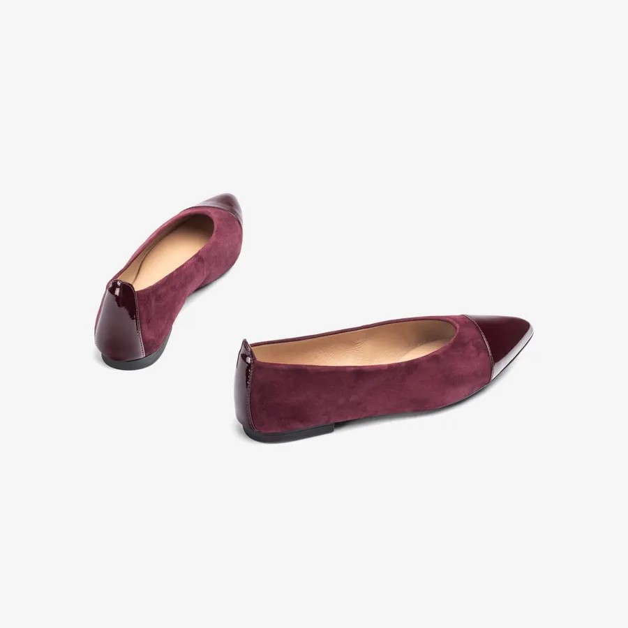 Ballerines à pointe fine