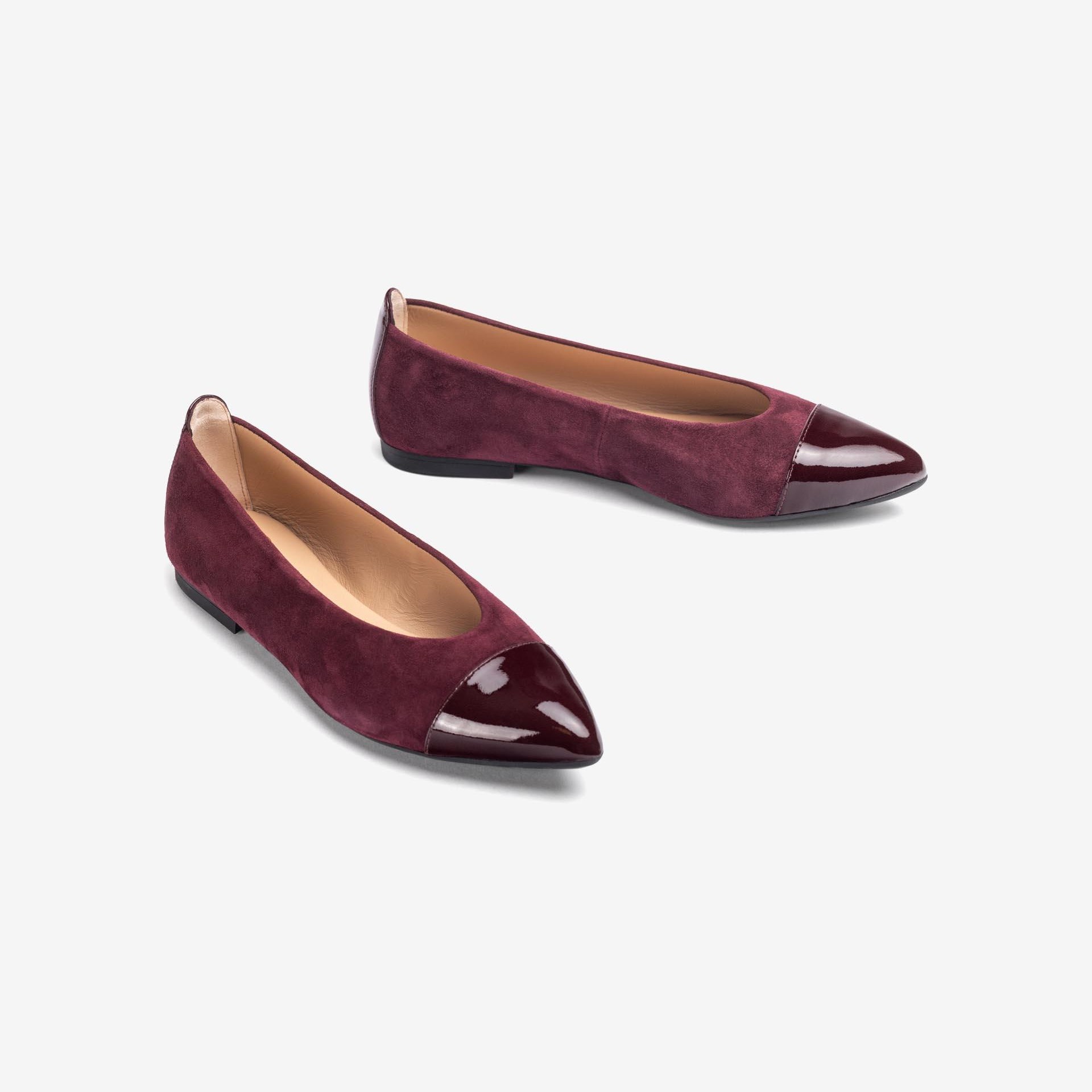 Ballerines à pointe fine