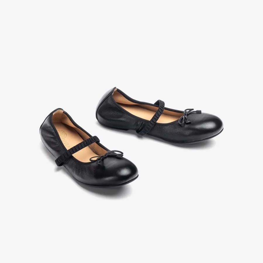 Ballerines avec élastique Noir