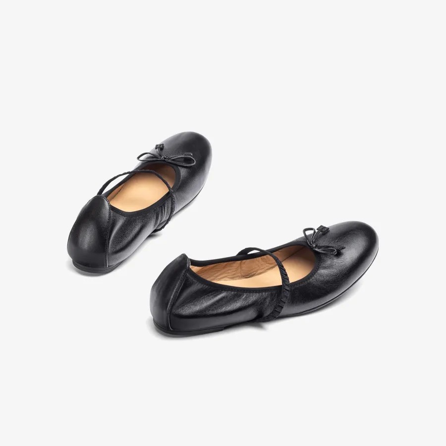 Ballerines avec élastique Noir